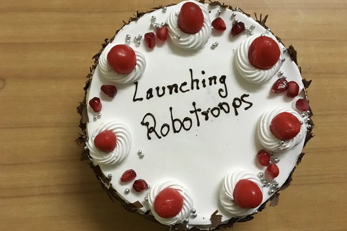 Featured image for “Launch of new website Robotroops”