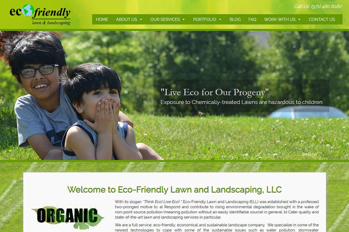 Eco Friendly Lawn and Landscaping