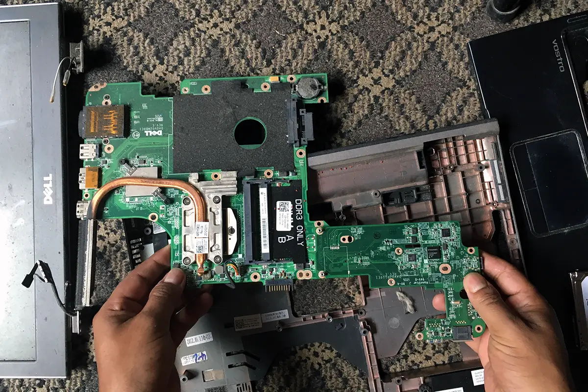 Featured image for “Laptop Maintenance for a Broken Laptop: Our Expertise & Process”