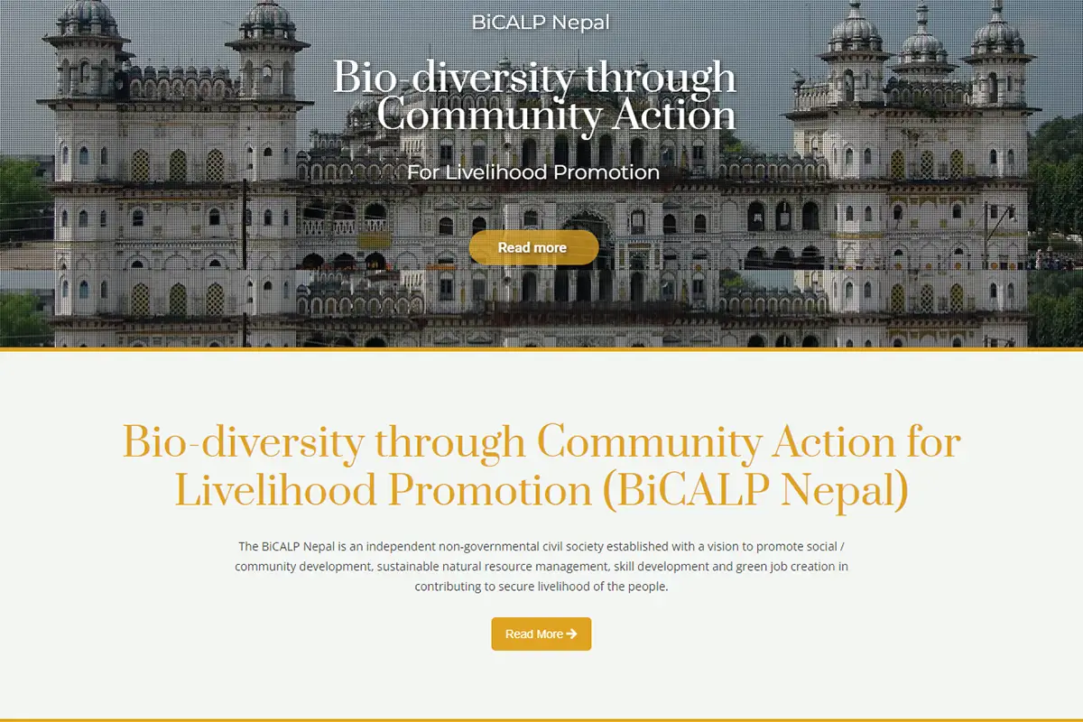 Bio-diversity through Community Action for Livelihood Promotion (BiCALP)